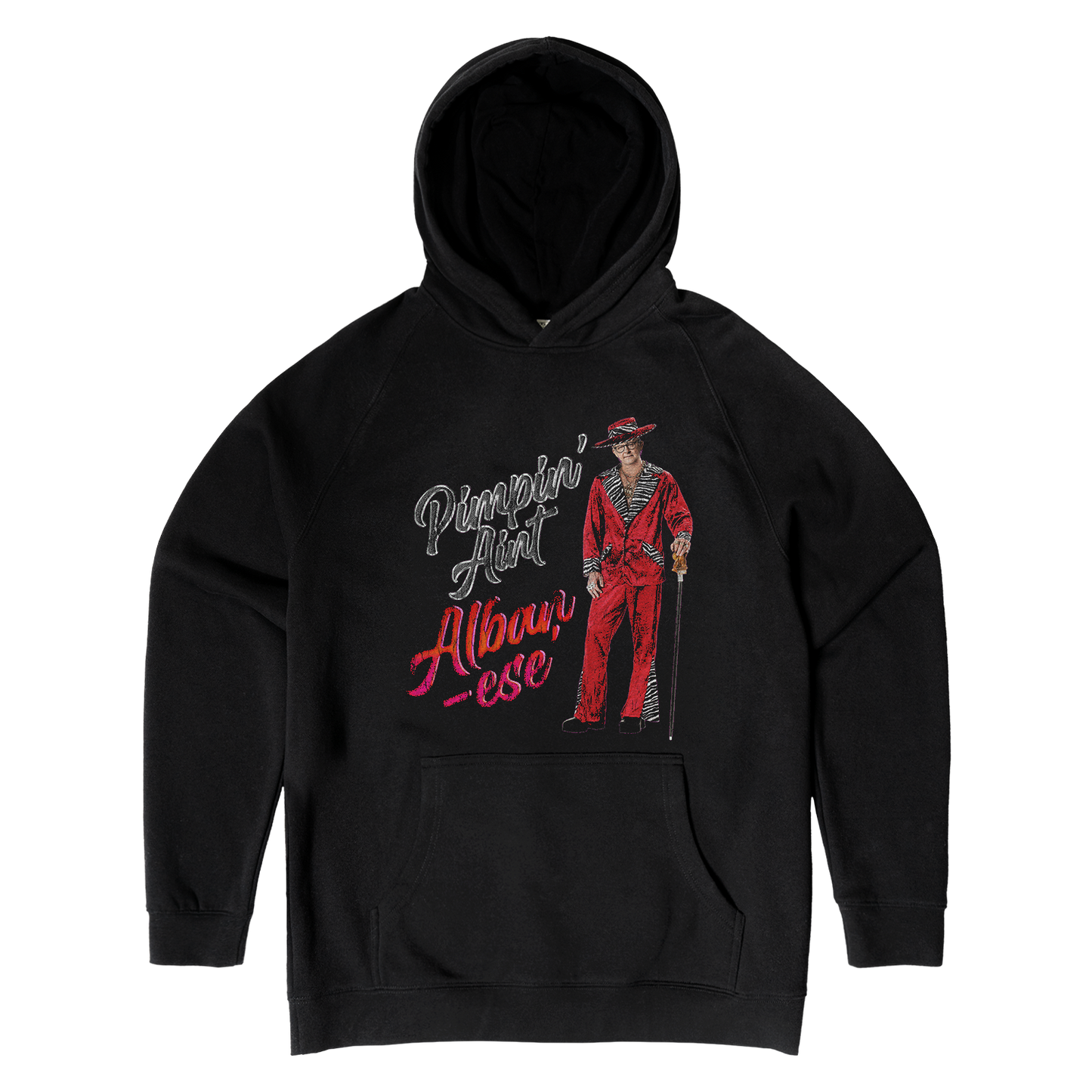 Pimpin' Aint Albanese Hoodie Black