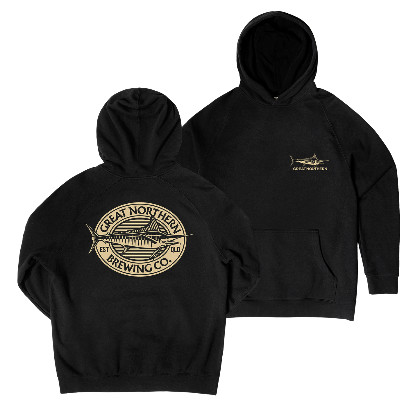 Outrigger Hoodie Black