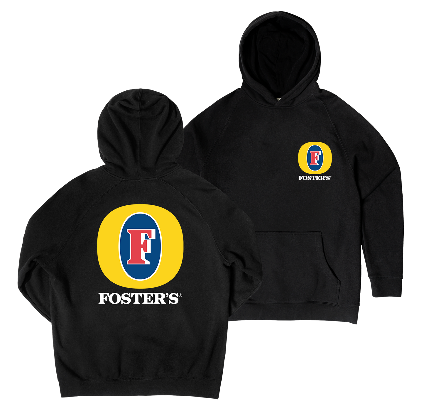 Foster's Classic Hoodie — Black