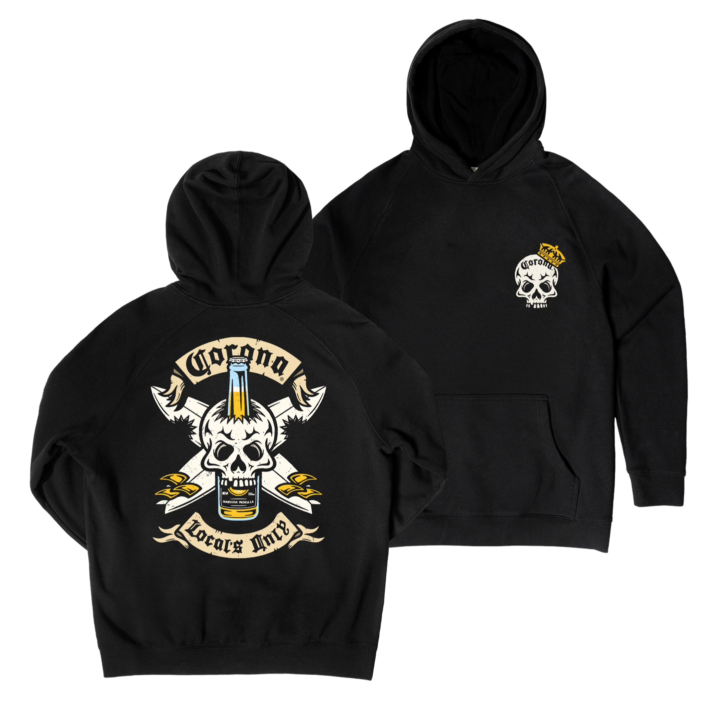 Locals Only Hoodie Black