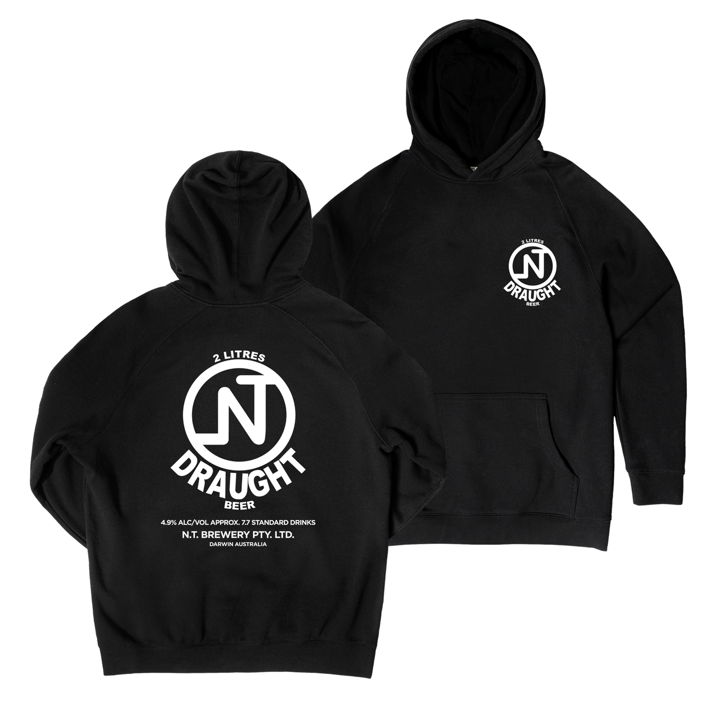 NT Draught Hoodie — Black