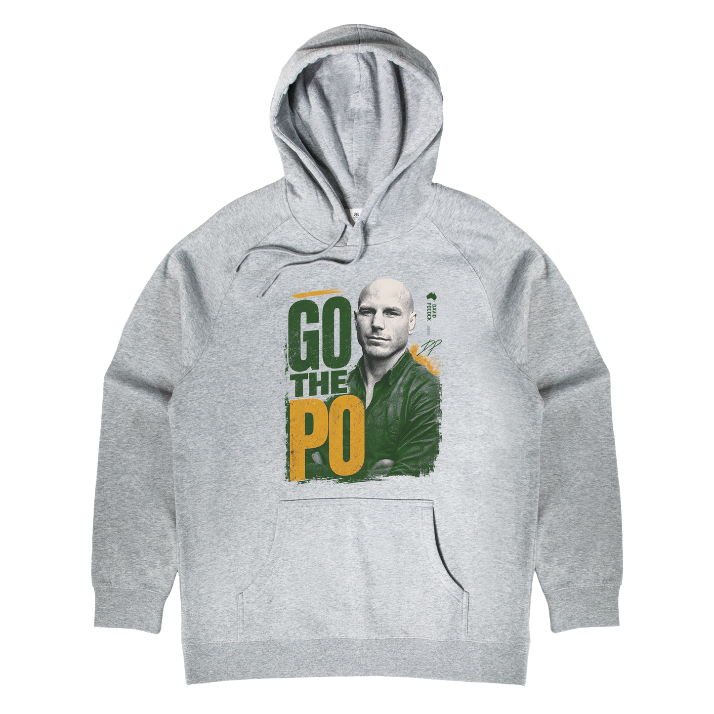 Go The Po Hoodie Grey