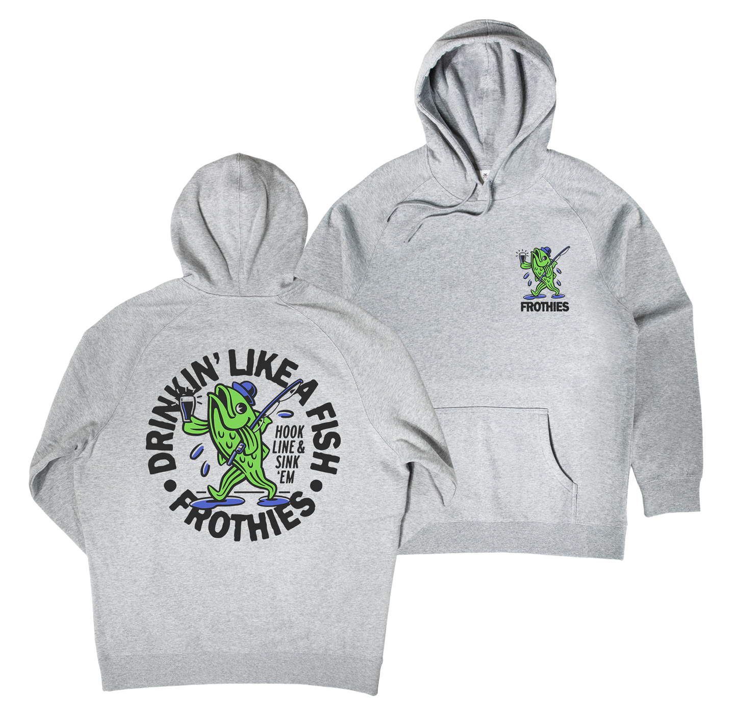 Drinkin’ Like a Fish Hoodie