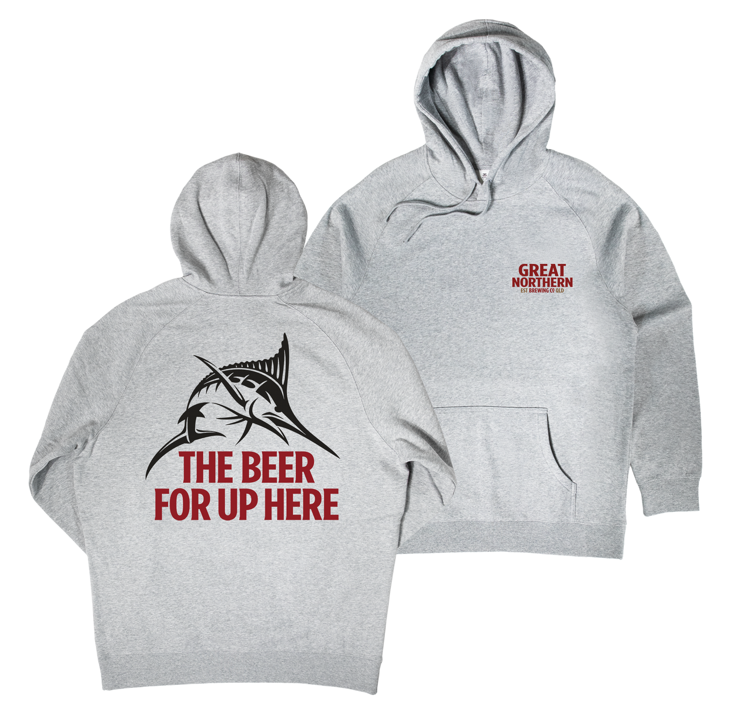 Up Here Beer Hoodie