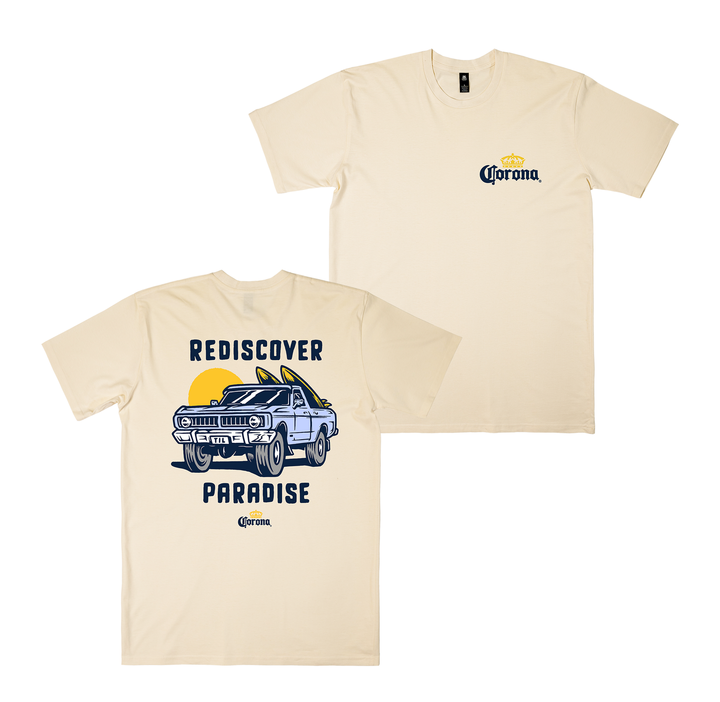 Rediscover Paradise Tee Ecru