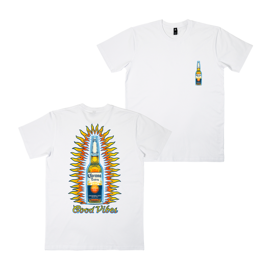 Good Vibes Tee White