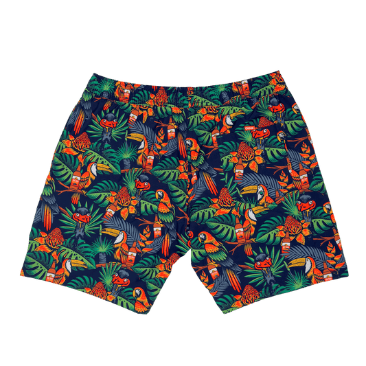 Chooked Out Beach Short Boardshorts Bush Chook
