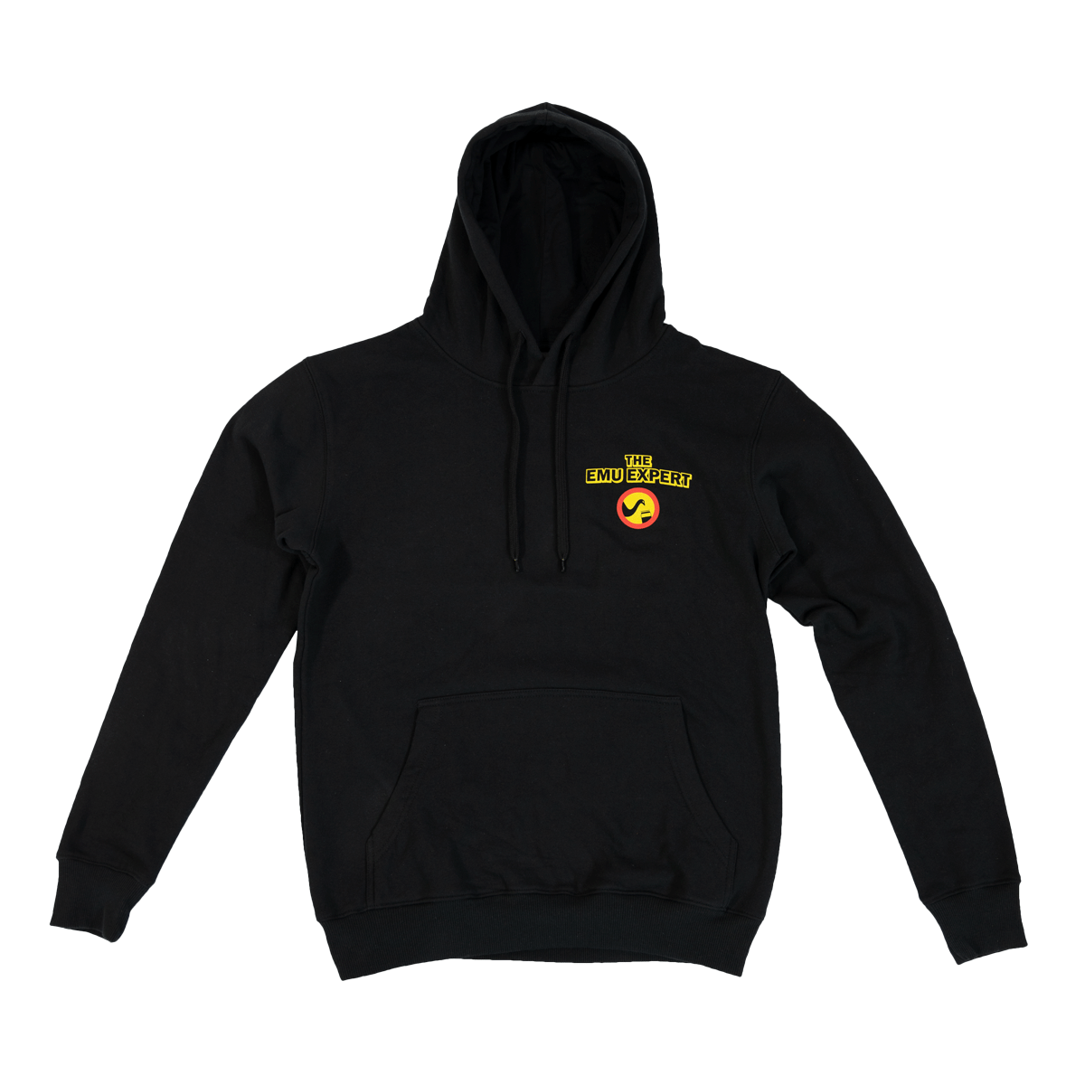Emu Expert Hoodie Black Hoodie Bush Chook