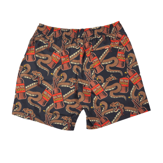 King Brown Beach Short Boardshorts Bush Chook