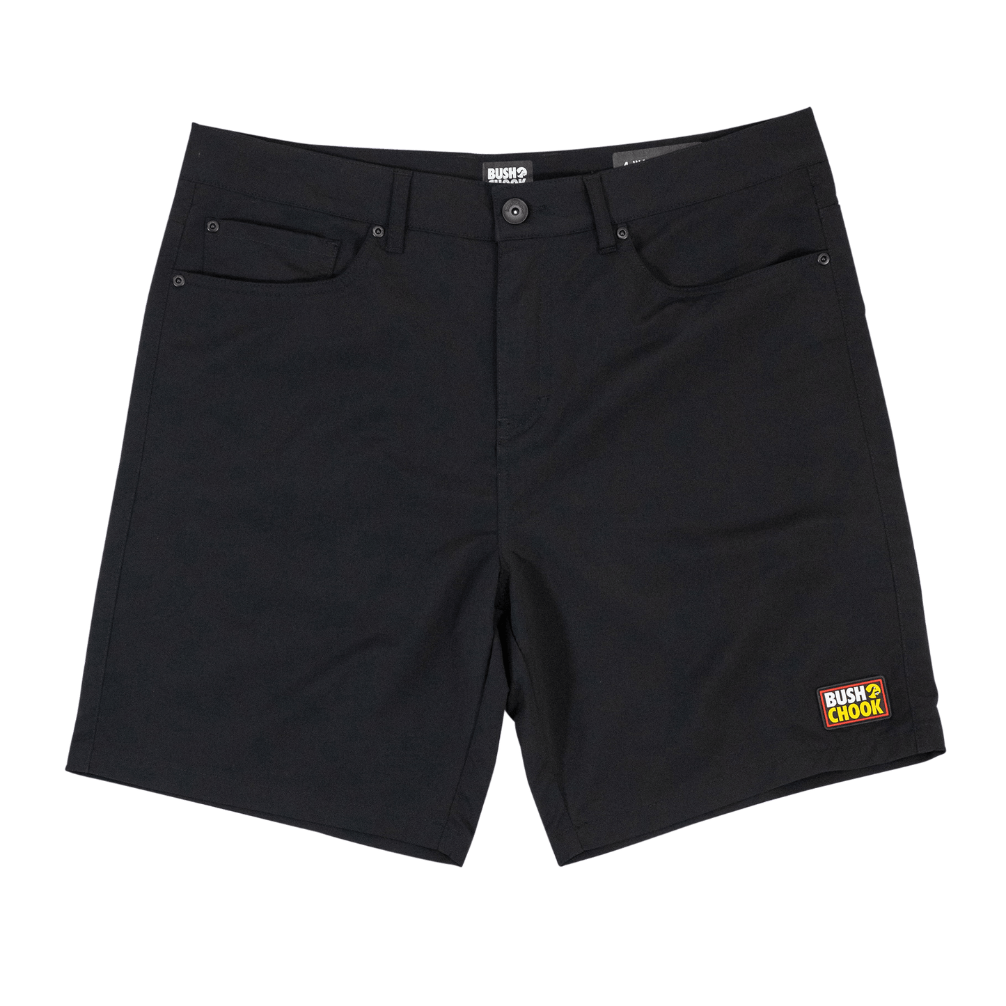 Margs Walk Shorts Black Shorts Bush Chook