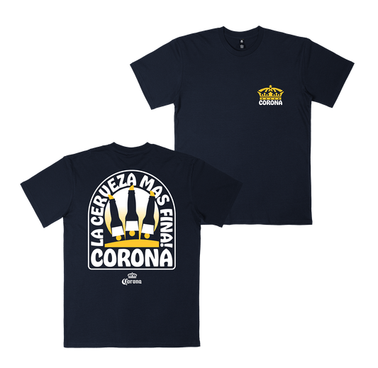 Beach Bum Tee Navy T-Shirt Corona