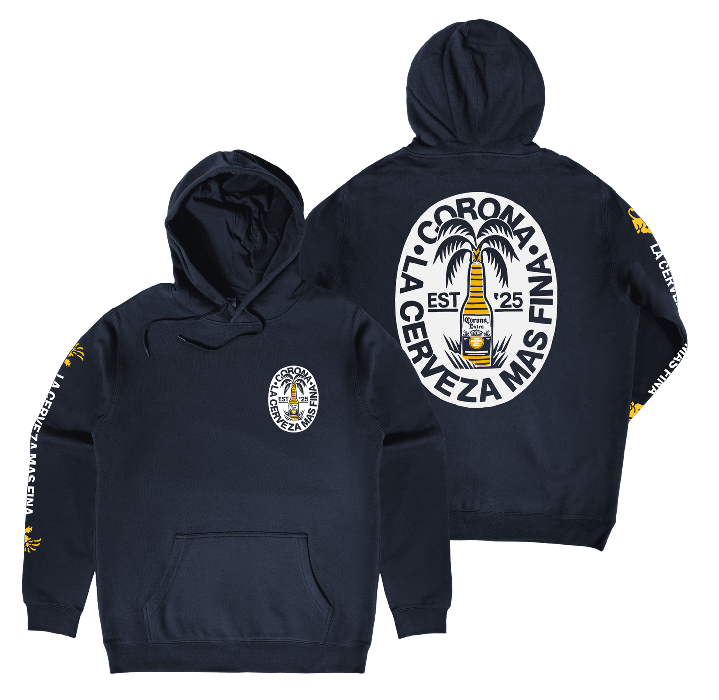 Beach Flora 26 Hoodie Hoodie Corona