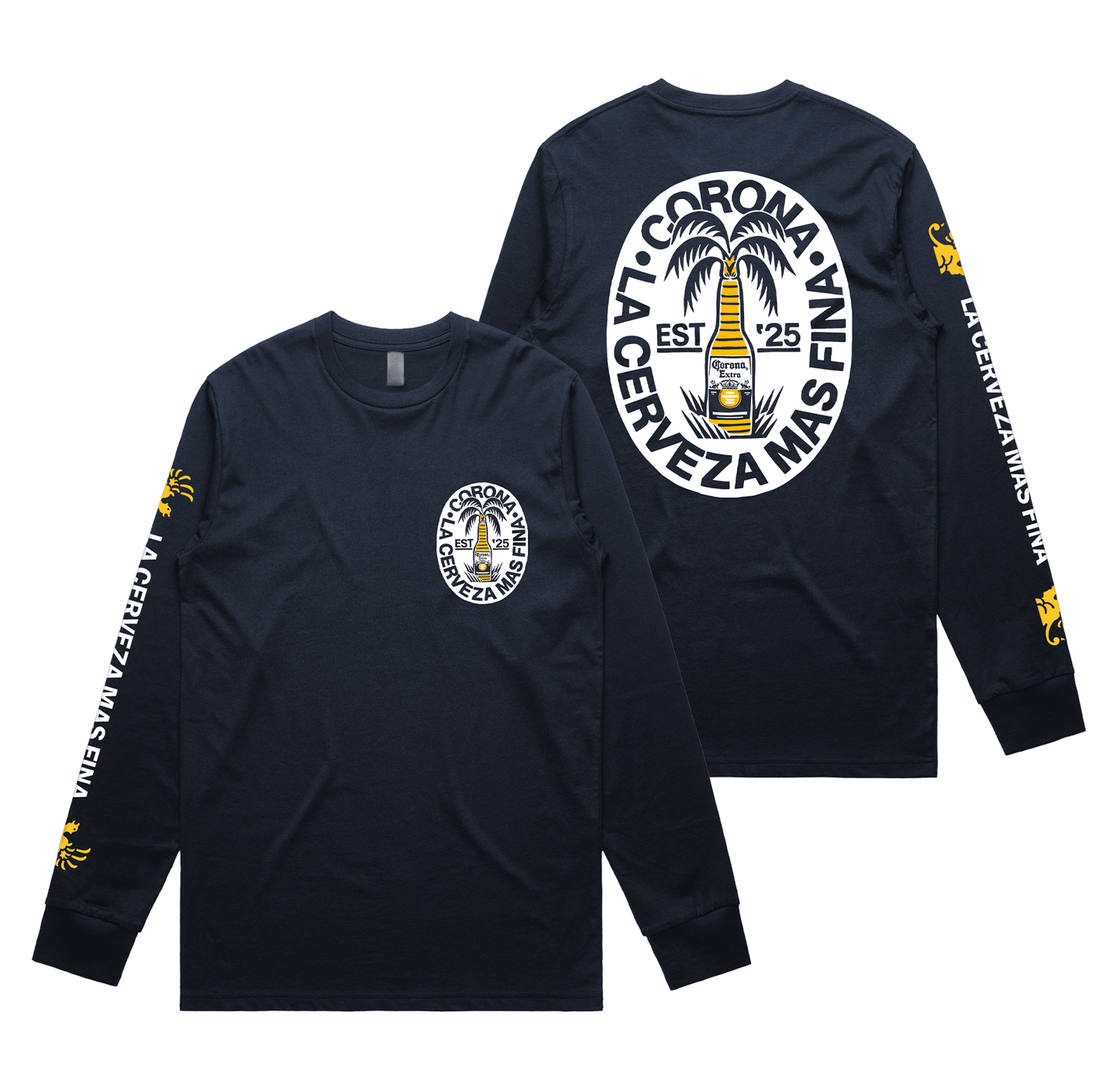 Beach Flora 26 Long Sleeve Tee Long Sleeve Tee Corona