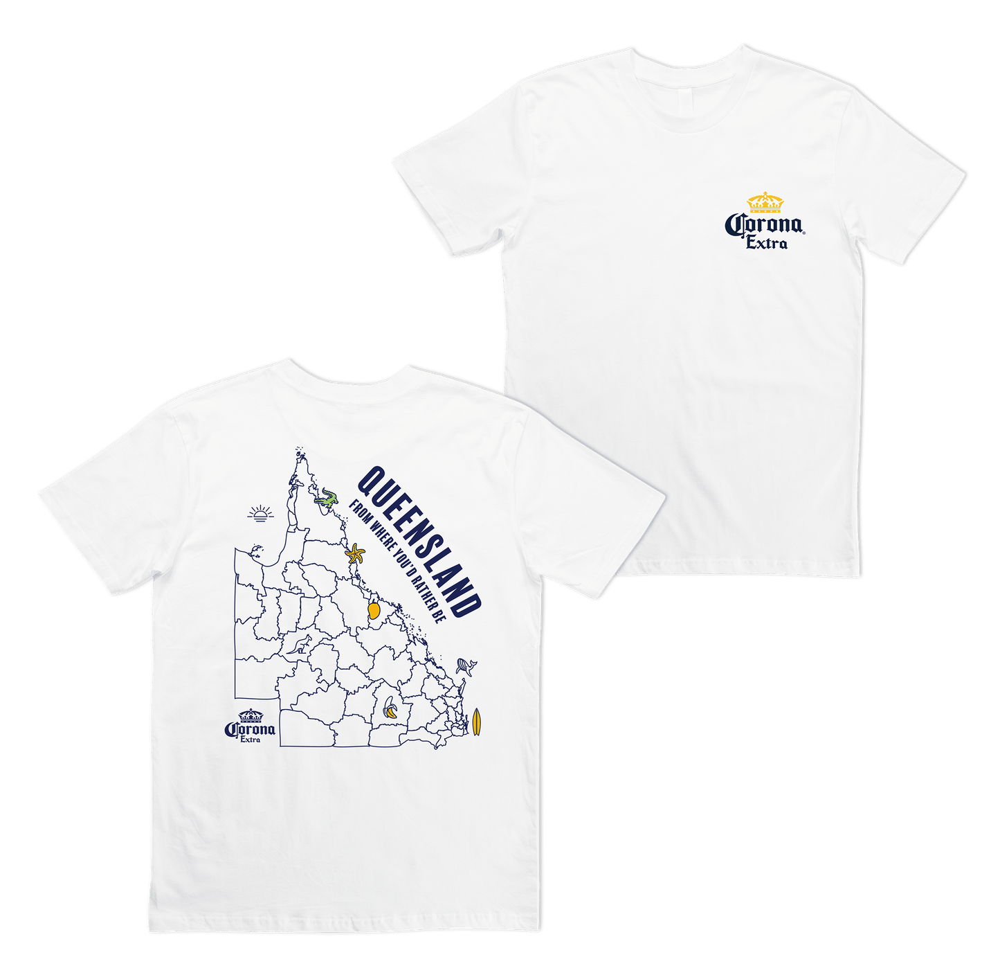 Corona Queensland Tee T-Shirt Corona