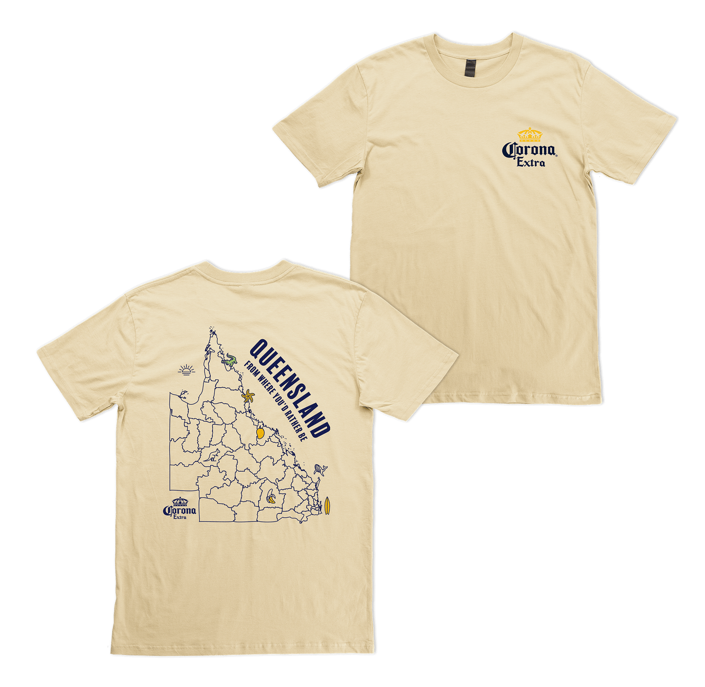 Corona Queensland Tee T-Shirt Corona