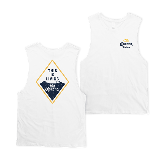 Living Muscle Tee Muscle Tanks Corona