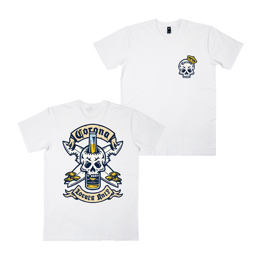 Locals Only Tee White T-Shirt Corona