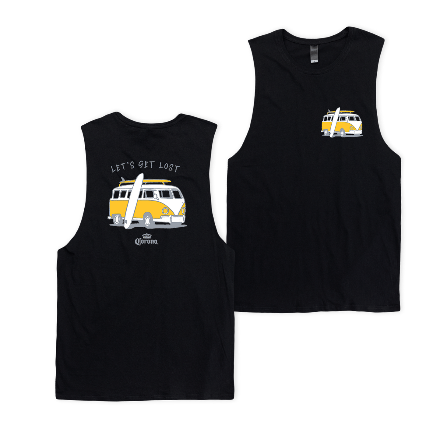 Lost Combie Muscle Tee Muscle Tanks Corona