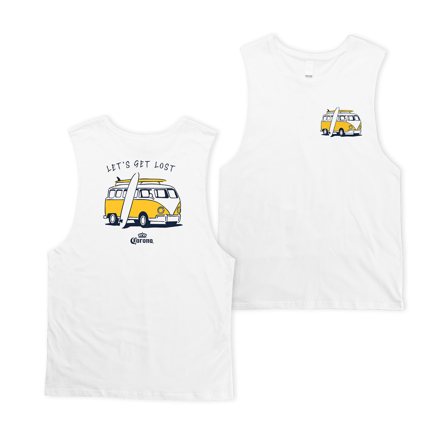 Lost Combie Muscle Tee Muscle Tanks Corona