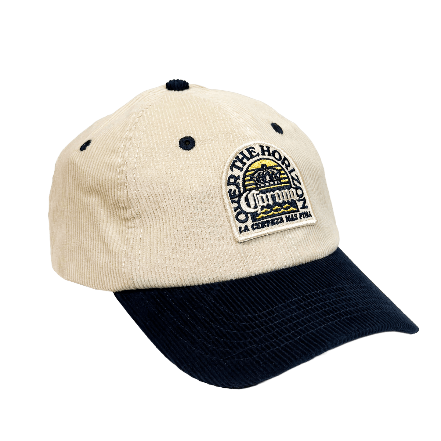 Over The Horizon Corduroy Cap Beige Cap Corona