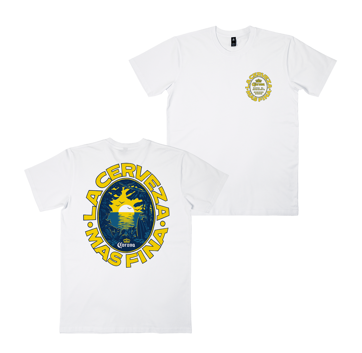 Sunset Bound Tee White T-Shirt Corona