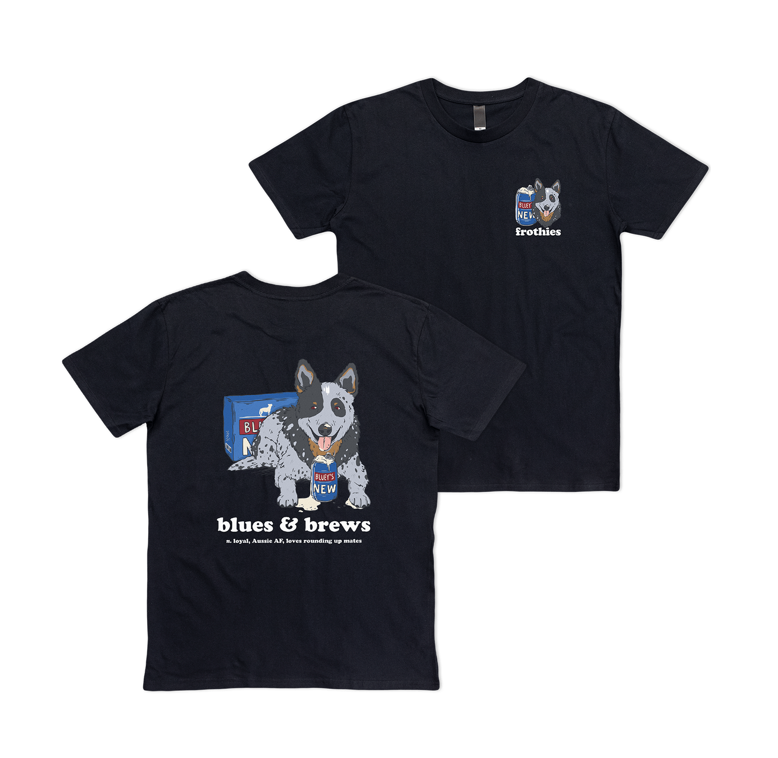 Blues & Brews Tee Frothies