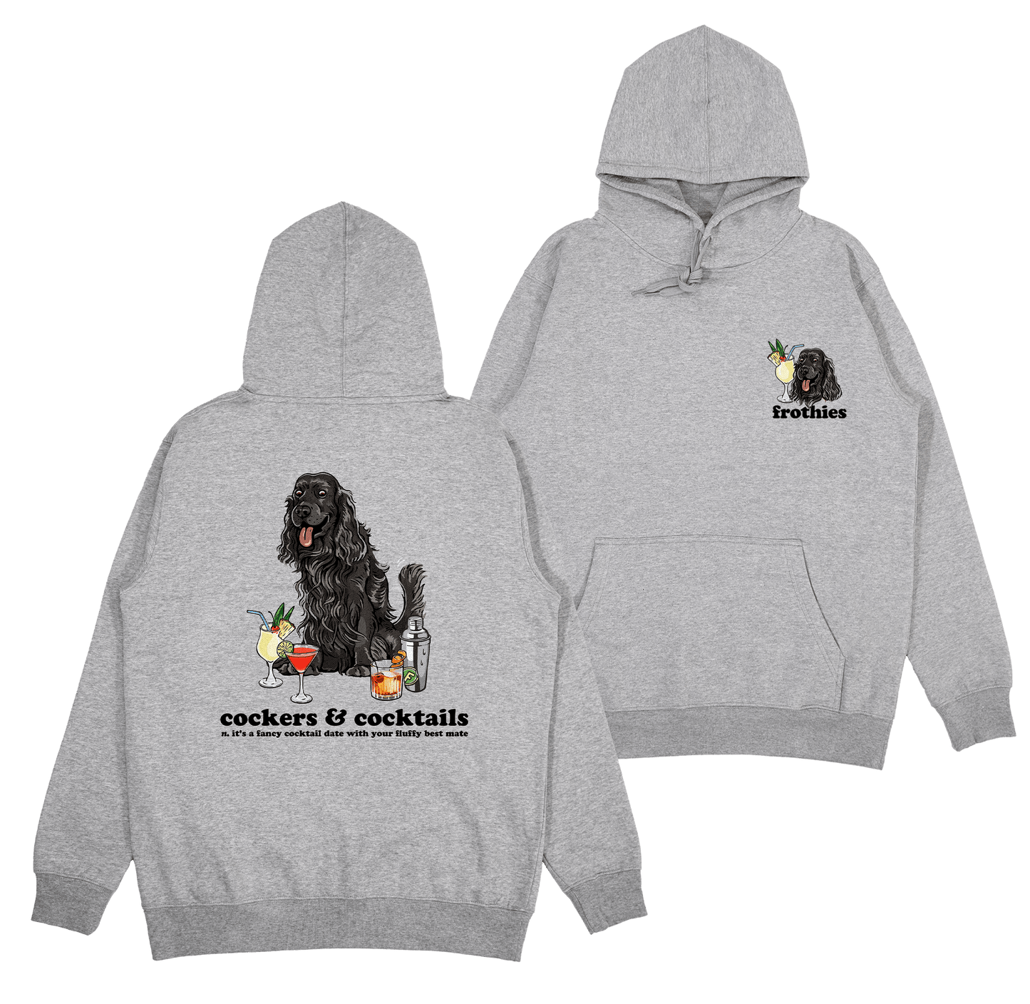 Cockers & Cocktails Hoodie Hoodie Frothies