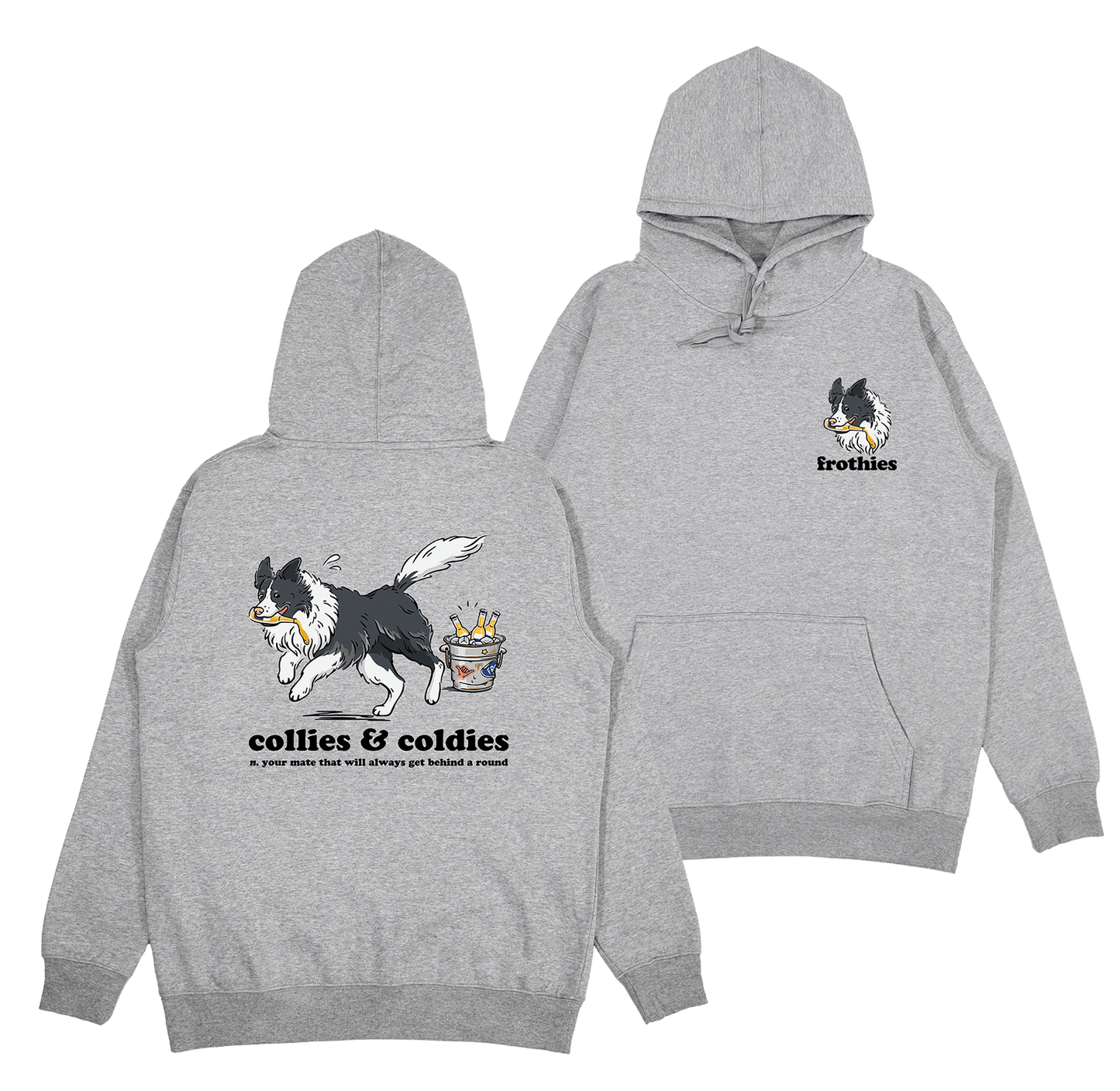 Collies & Coldies Hoodie Hoodie Frothies