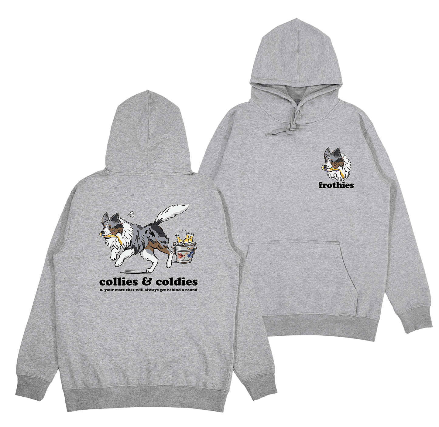 Collies & Coldies Hoodie Hoodie Frothies