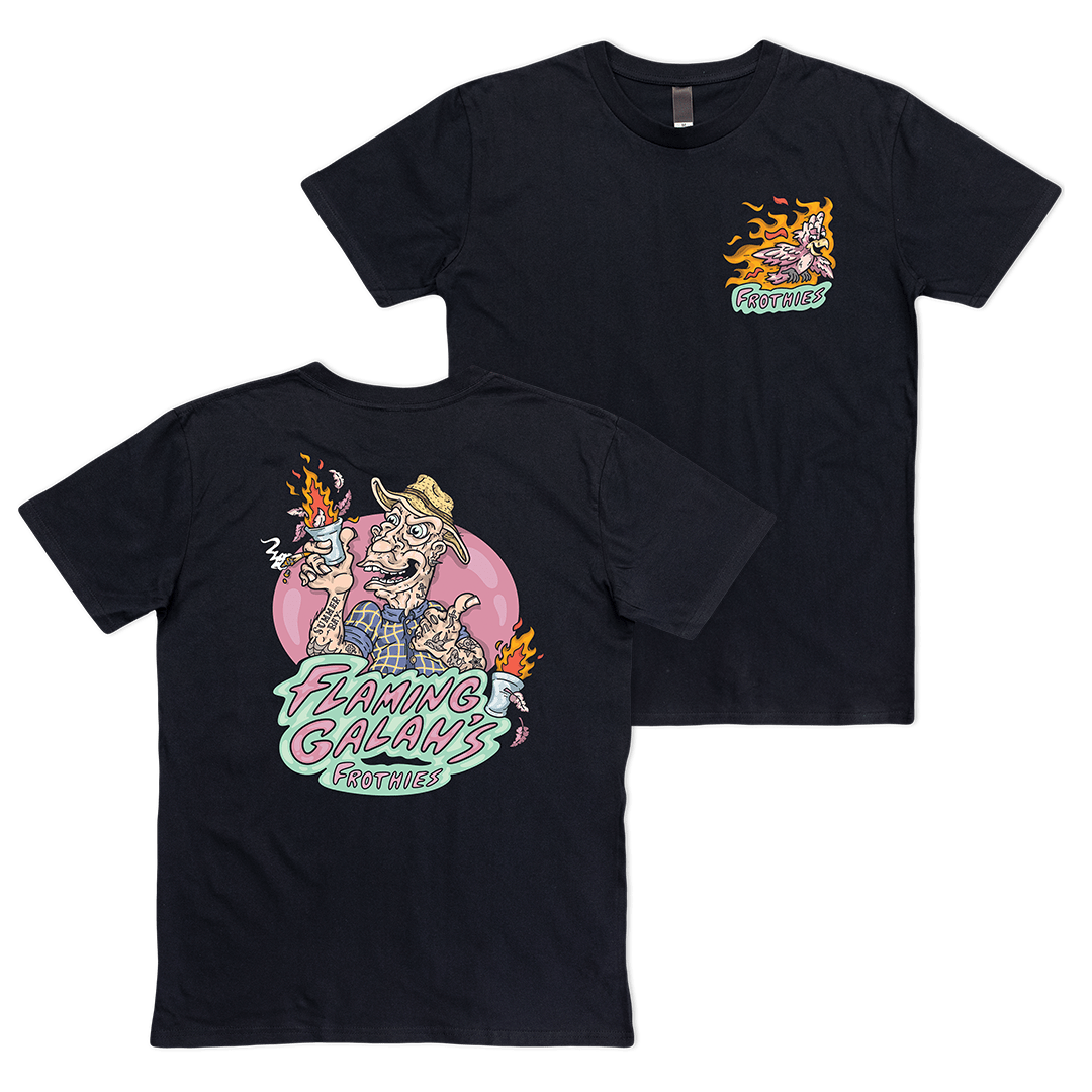 Flamin Galahs Tee Shirts Frothies