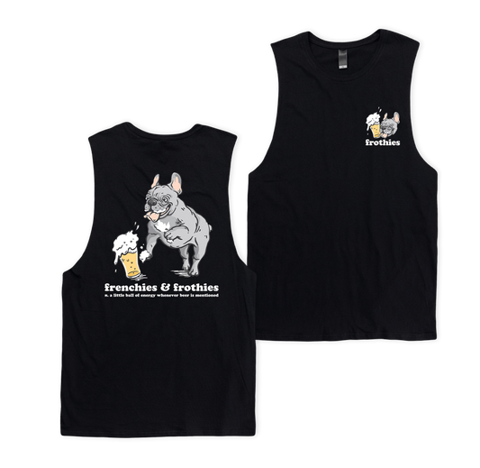 Frenchies & Frothies Muscle Tee Muscle Tanks Frothies