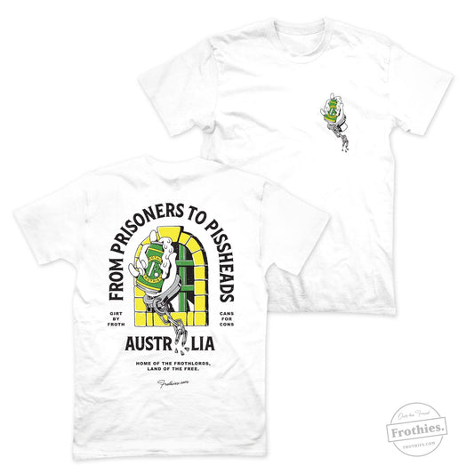 From Prisoners to Pissheads T-Shirt Frothies