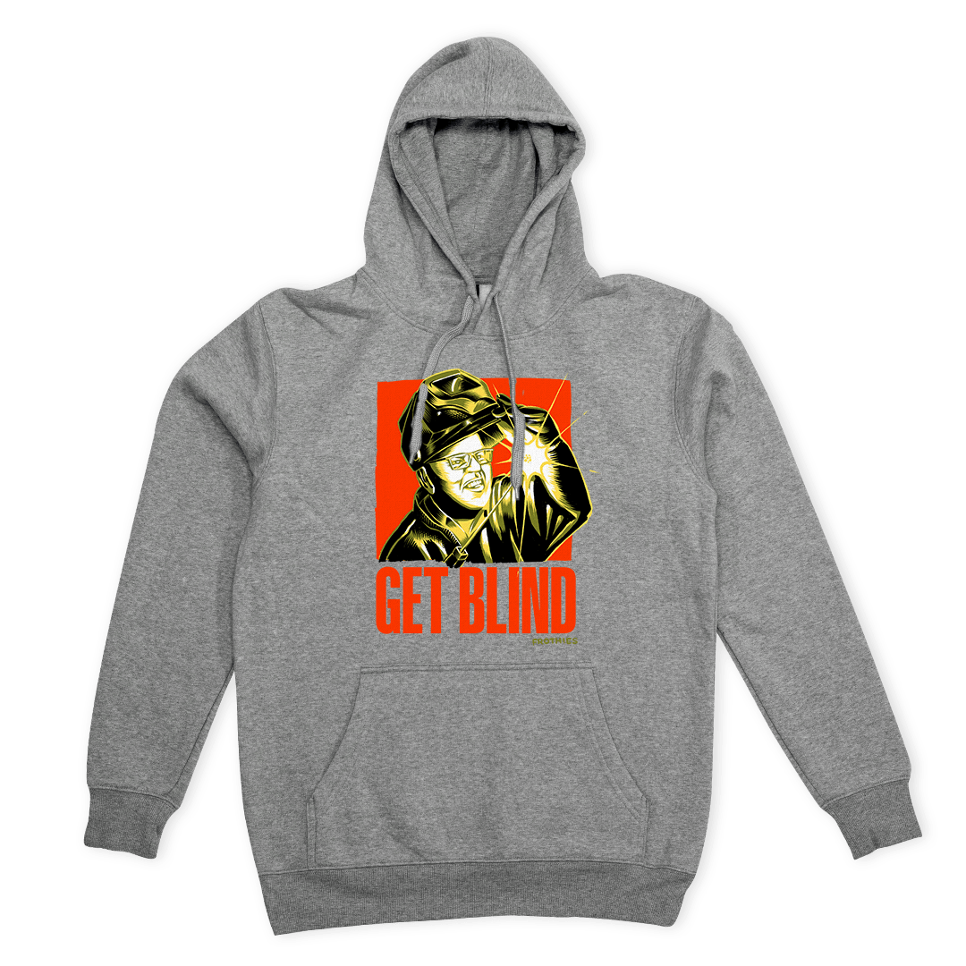 Get Blind Hoodie Grey Hoodie Frothies