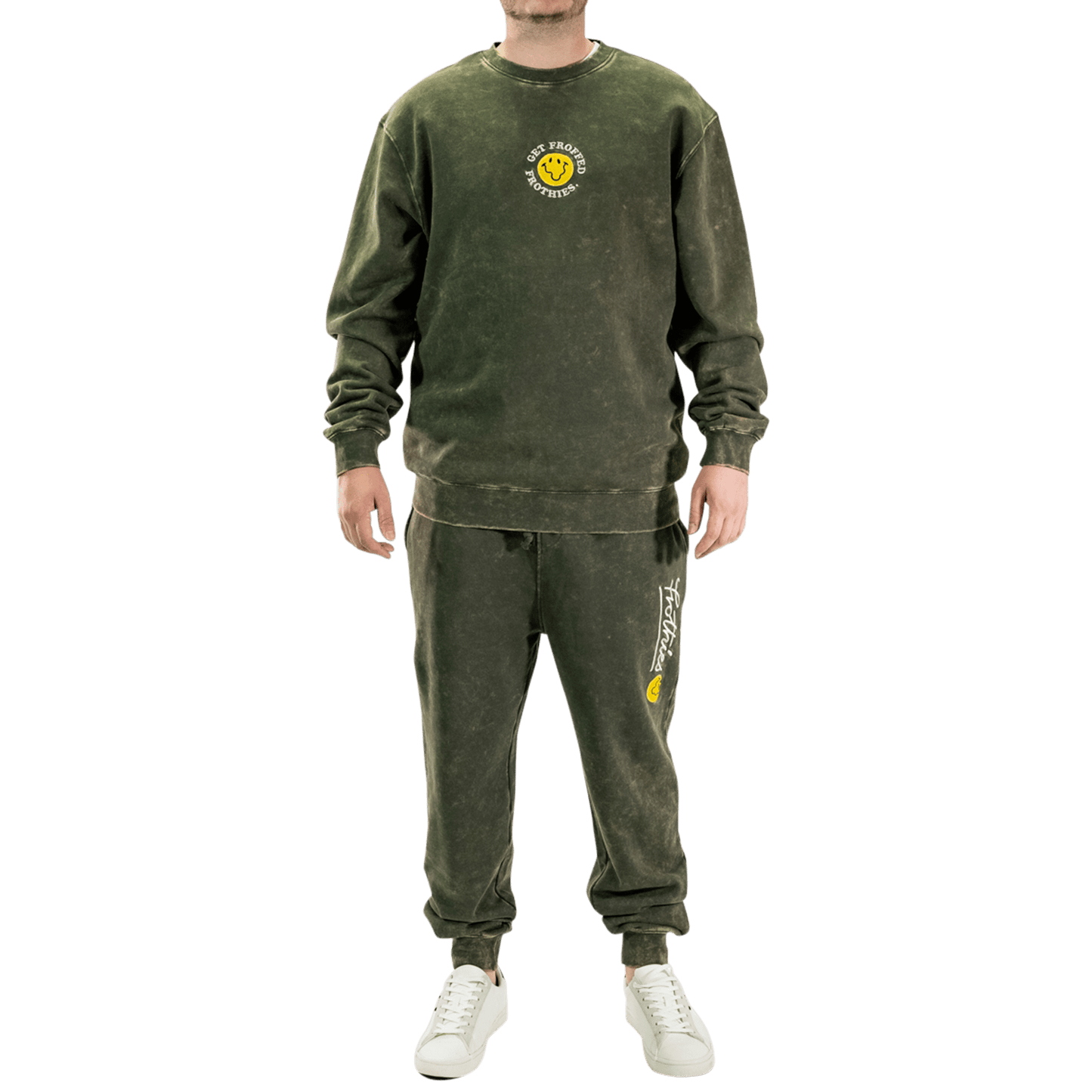 Get Froffed 3 Fleece Crew Neck Crew Neck Frothies