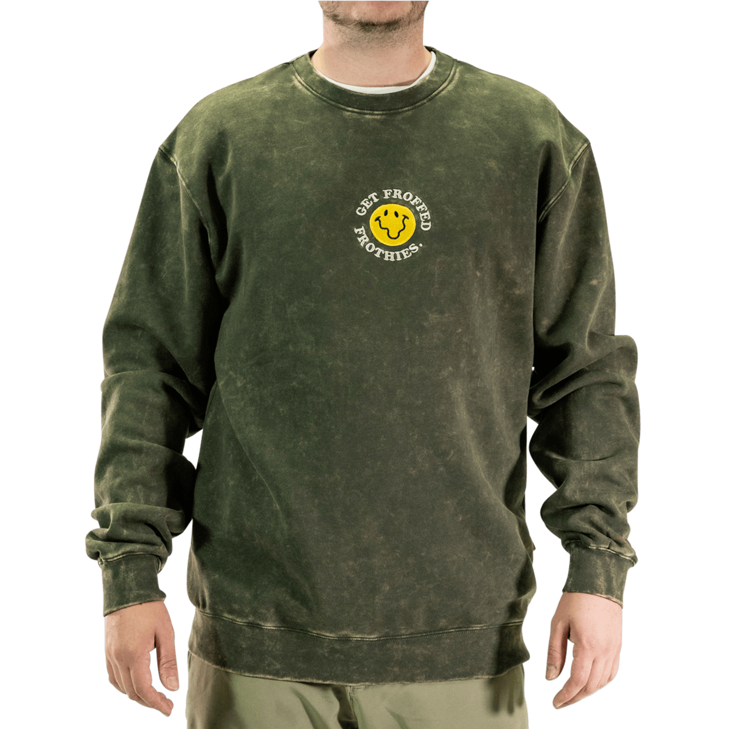 Get Froffed 3 Fleece Crew Neck Crew Neck Frothies