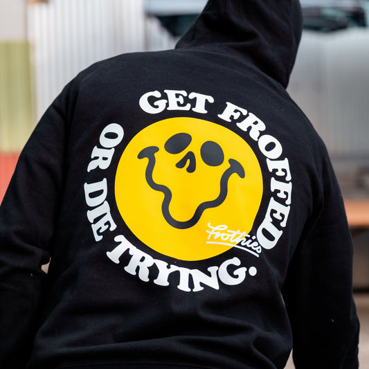 Get Froffed 3 Hoodie Black Hoodie Frothies