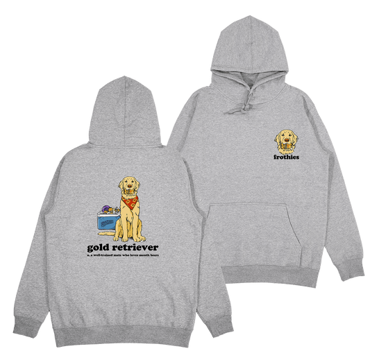 Gold Retriever Hoodie Hoodie Frothies