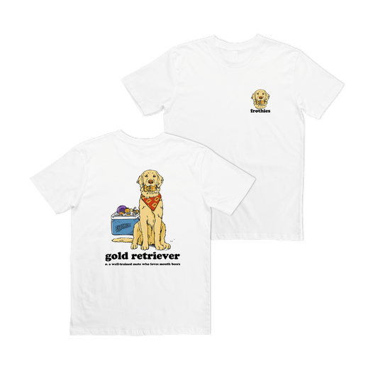 Gold Retriever Tee T-Shirt Frothies