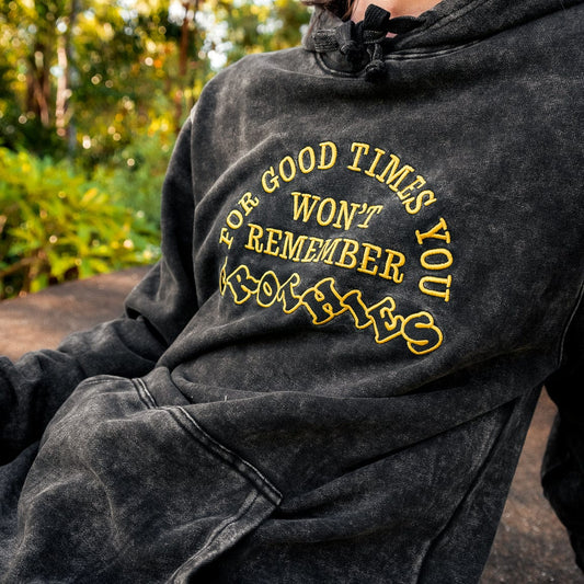 Good Times Gym Fleece Hoodie Hoodie Frothies
