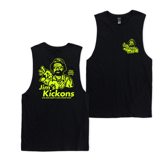 Jim's Kickons Muscle Tee Muscle Tanks Frothies