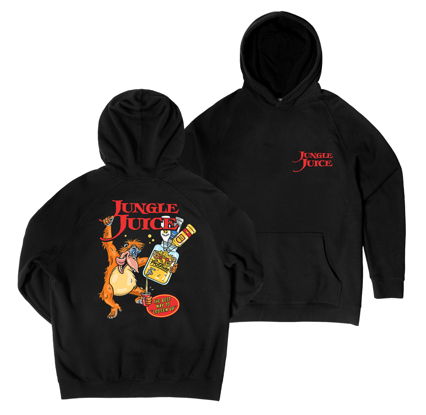 Jungle Juice Hoodie Black Hoodie Frothies