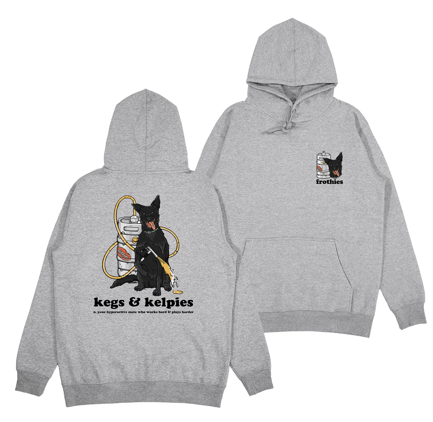 Kegs & Kelpies Hoodie Hoodie Frothies