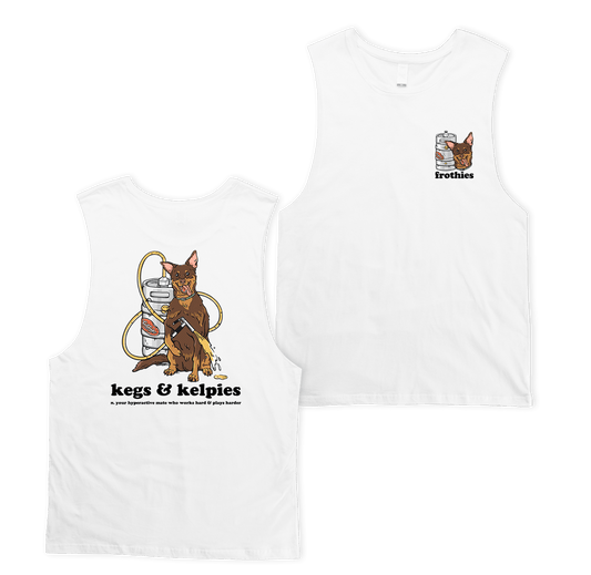 Kegs & Kelpies Muscle Tee Muscle Tanks Frothies