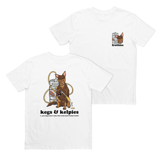 Kegs & Kelpies Tee T-Shirt Frothies