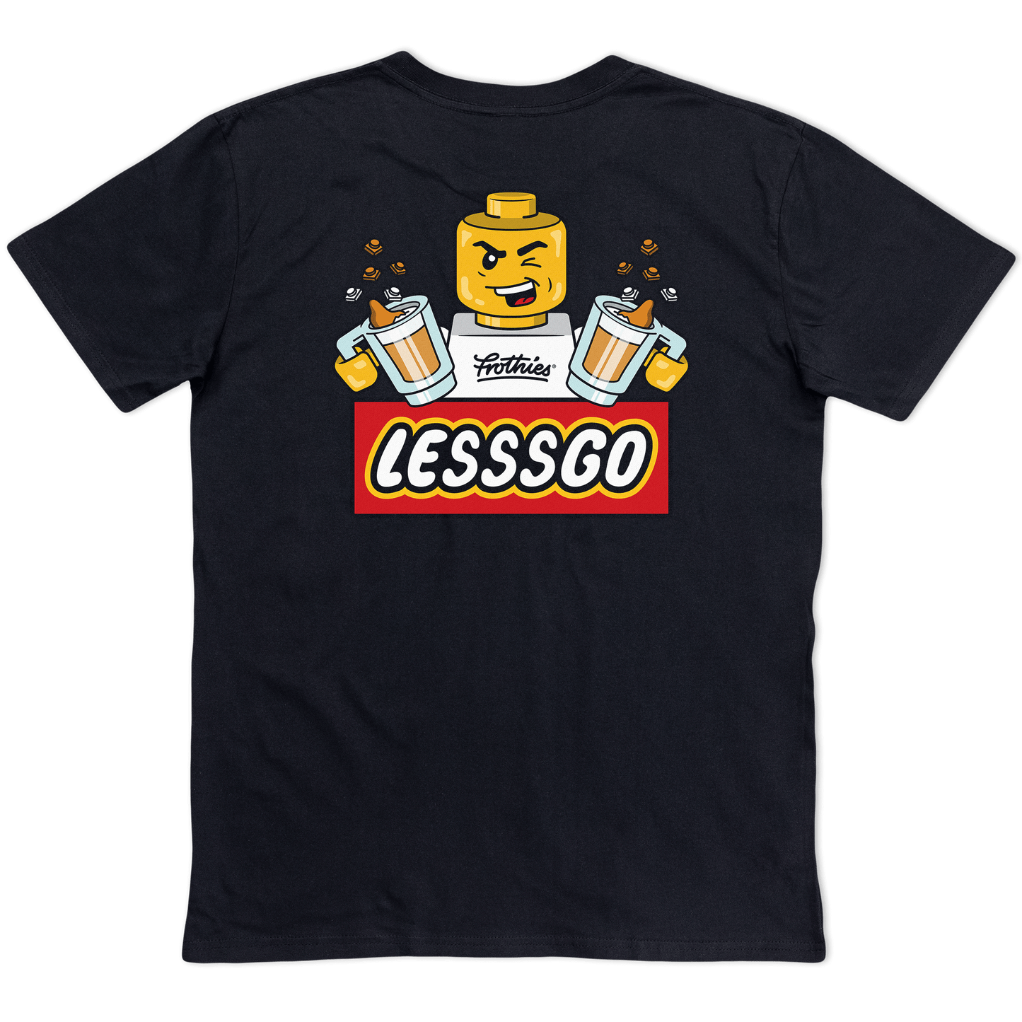 Lessgo Man Tee T-Shirt Frothies