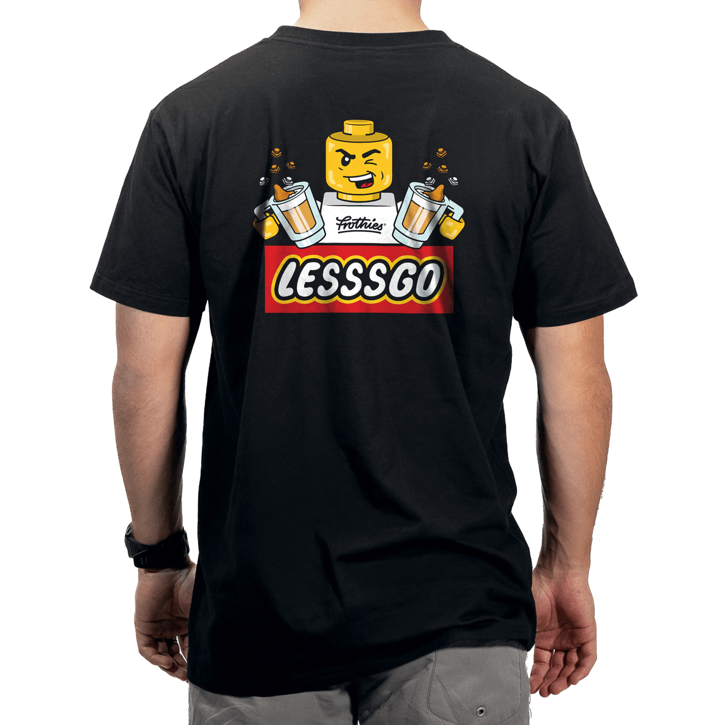 Lessgo Man Tee T-Shirt Frothies