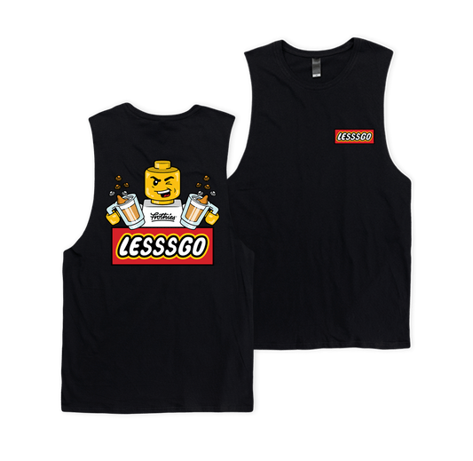 Lesssgo Man Muscle Tee Muscle Tanks Frothies
