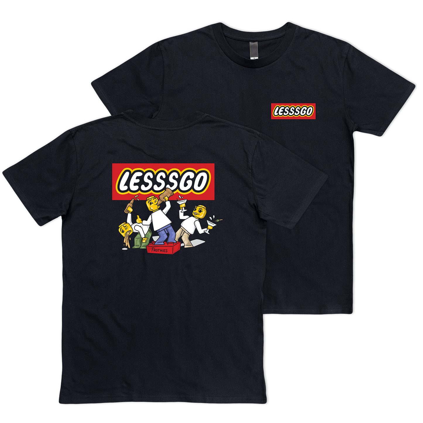 Lesssgo Tee T-Shirt Frothies