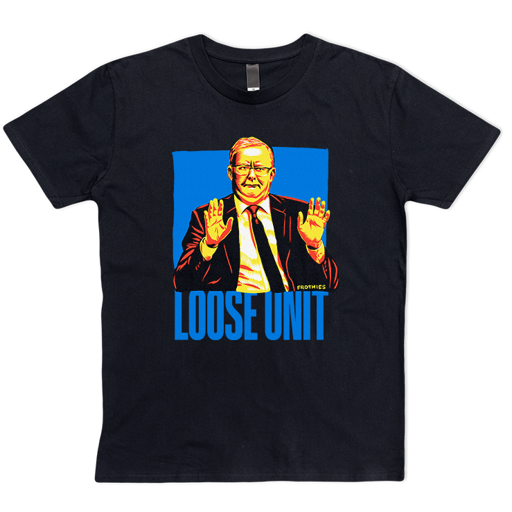 Loose Unit Single Sided Tee Shirts & Tops Frothies