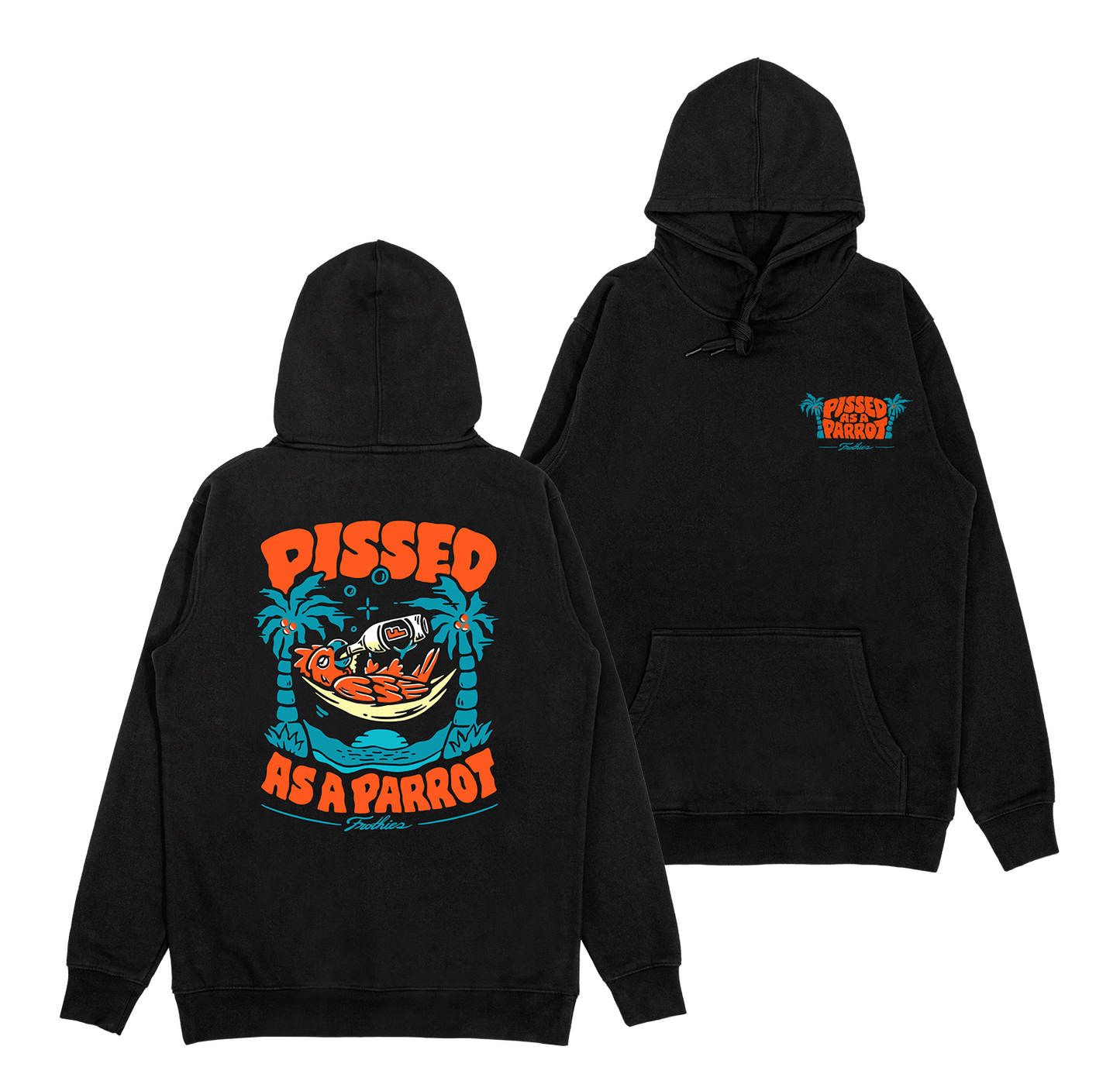 Parrot Hoodie Hoodie Frothies